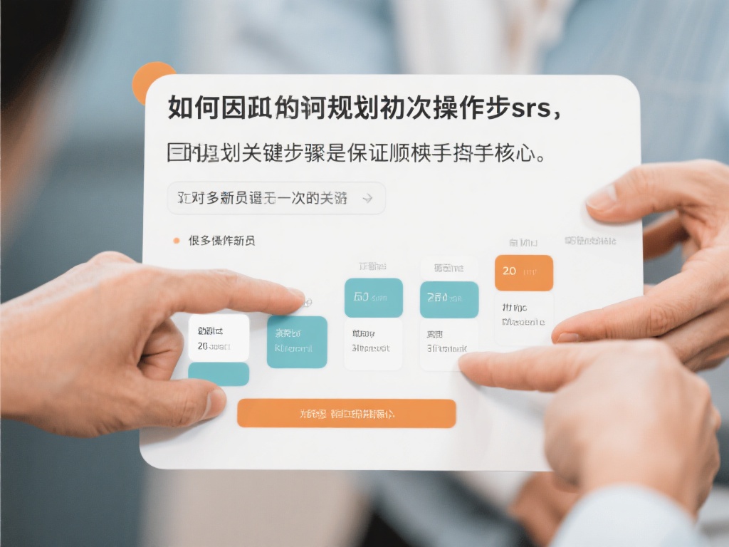 如何规划初次操作步骤
对于很多新人来说，第一次操