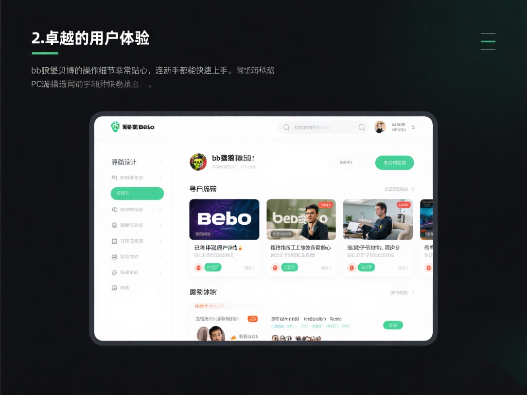 2.&nbsp;卓越的用户体验
界面设计简洁明了，导航流畅