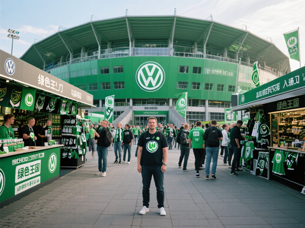 1.入场前的氛围体验
在比赛开始之前，球场周边的